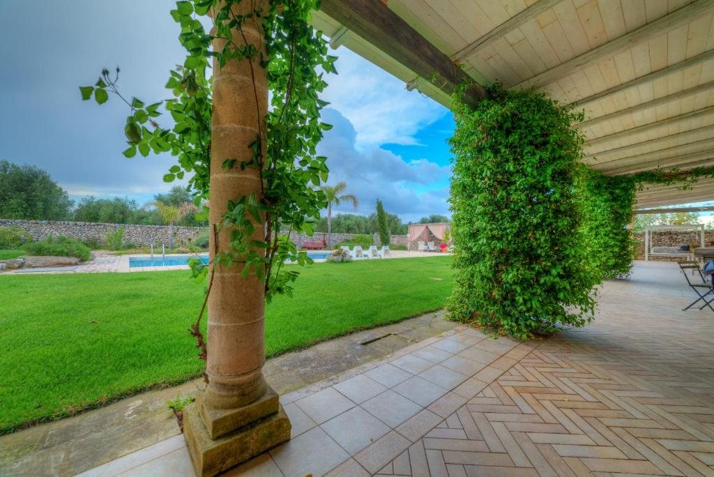 Zahrada ubytování Masseria Sorani