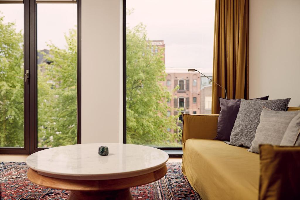Posezení v ubytování Hotel Miss Blanche