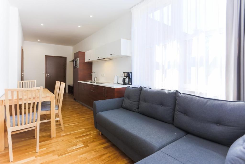 Kuchyňa alebo kuchynka v ubytovaní Apartamenty Świnoujście - Rubin II