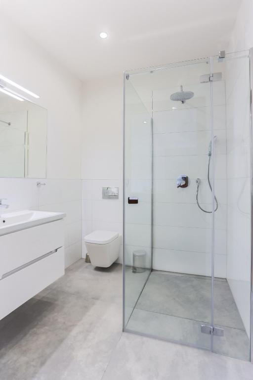 Kúpeľňa v ubytovaní Apartamenty Świnoujście - Rubin II
