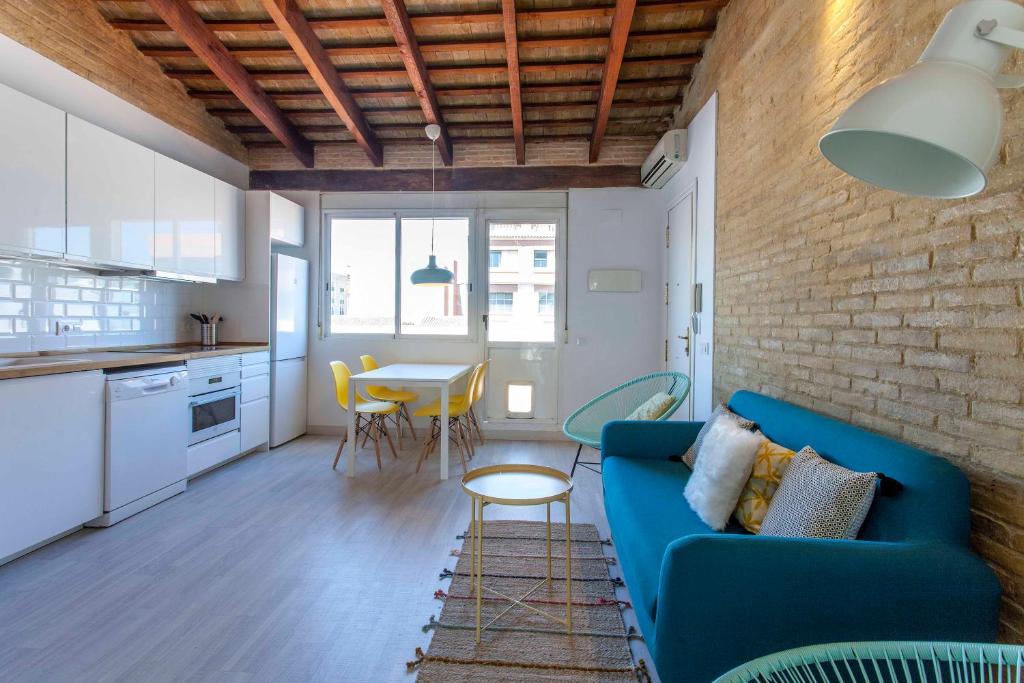 Fotografie z fotogalerie ubytování ApartUP Port Avenue Attic ve Valencii