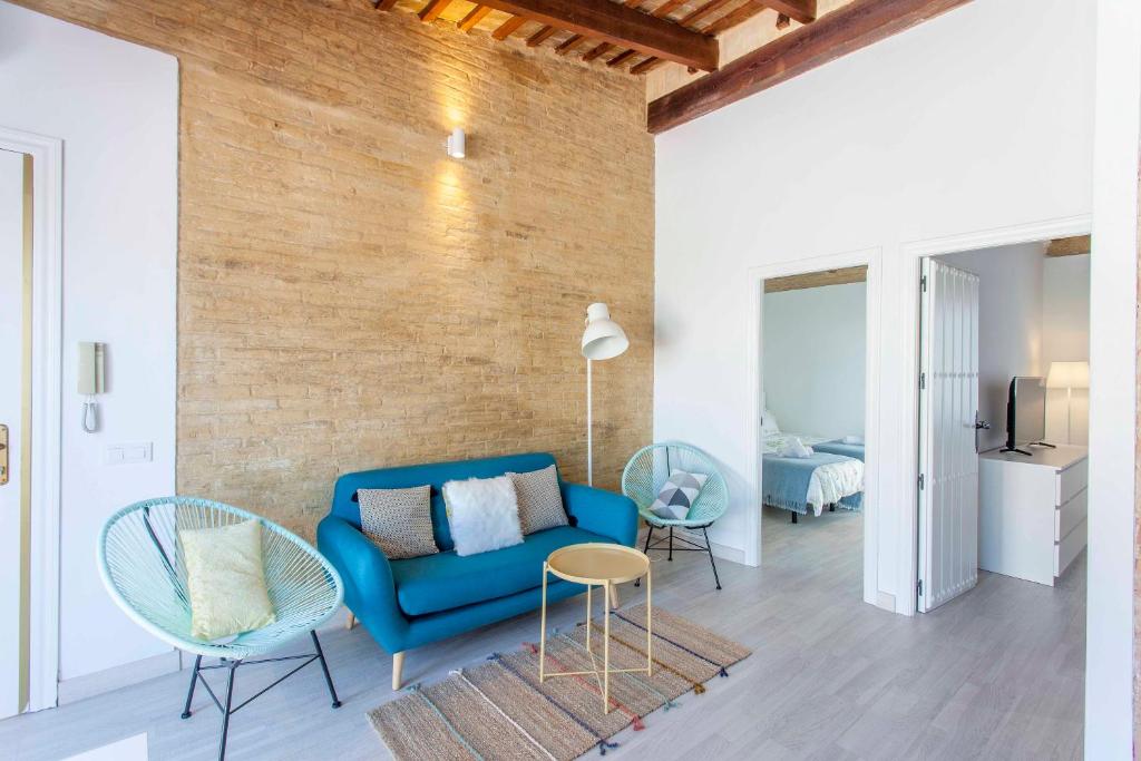 Fotografie z fotogalerie ubytování ApartUP Port Avenue Attic ve Valencii
