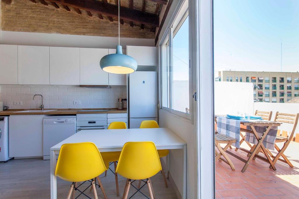 Fotografie z fotogalerie ubytování ApartUP Port Avenue Attic ve Valencii