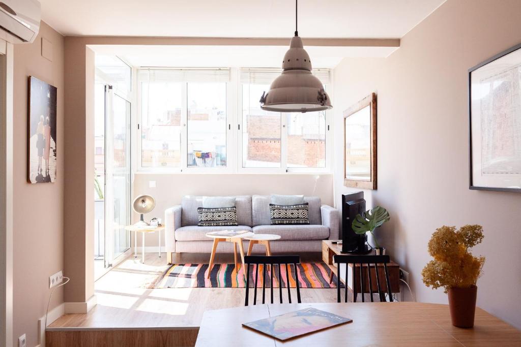 Posedenie v ubytovaní Brummell Apartments Poble Sec