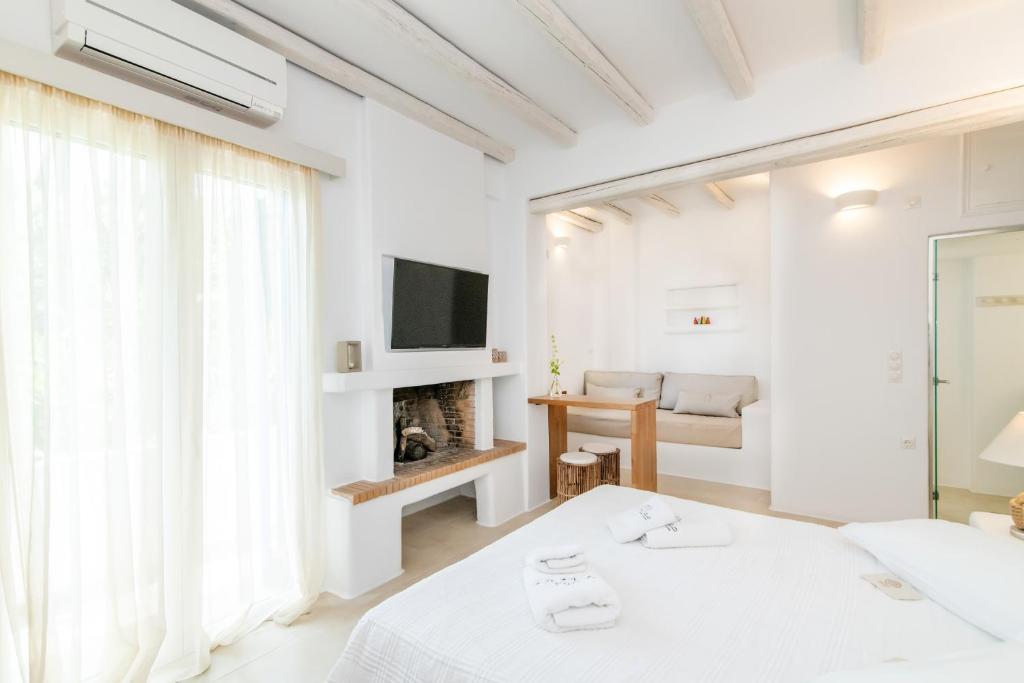 Voodi või voodid majutusasutuse Vincenzo Family Rooms toas