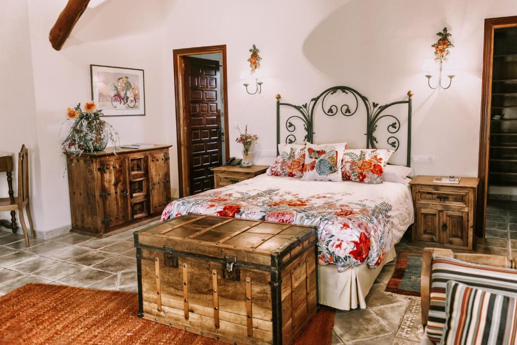 Eco Hotel con encanto Masía la Mota B&B - Habitación Deluxe Con Cama Grande
