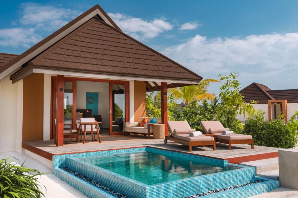 Bazén v ubytování VARU by Atmosphere - Premium All Inclusive with Free Transfers nebo v jeho okolí