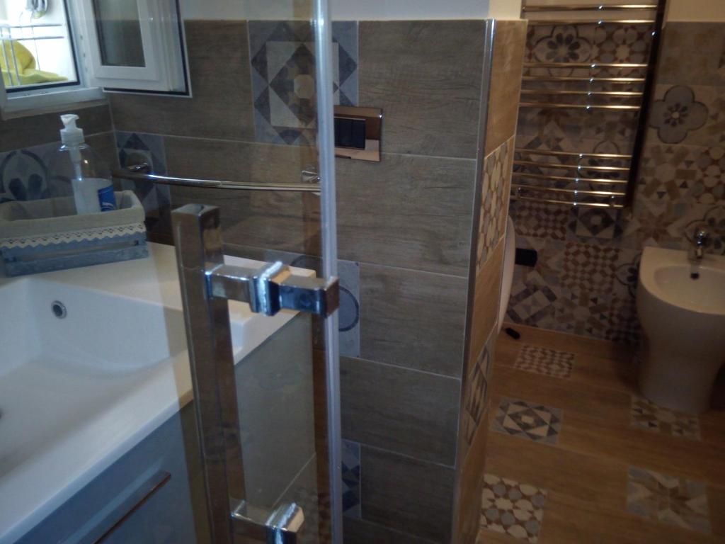 Koupelna v ubytování B&b SAN LORENZO