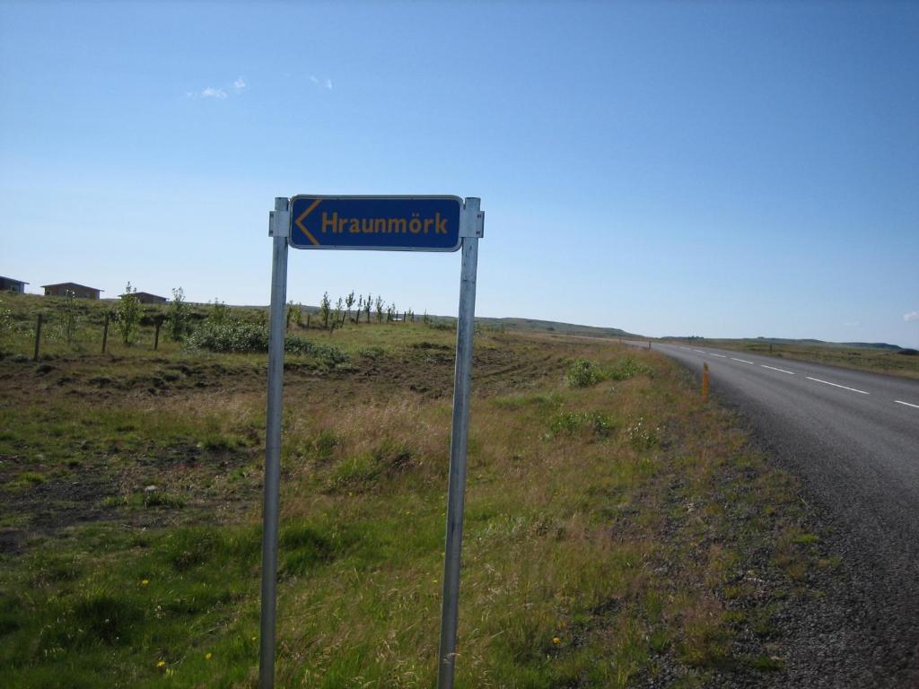 Náttúran í nágrenni sumarhússins