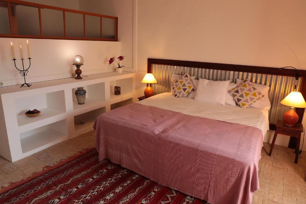 Postel nebo postele na pokoji v ubytování Casa Colonial Koenig