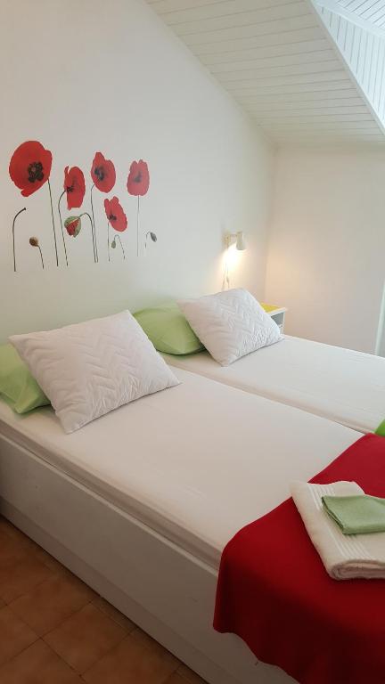 Postel nebo postele na pokoji v ubytování Apartment Zdenka