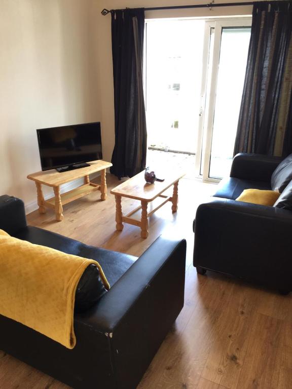 Posezení v ubytování Glen Abhainn Standard Budget Accommodation