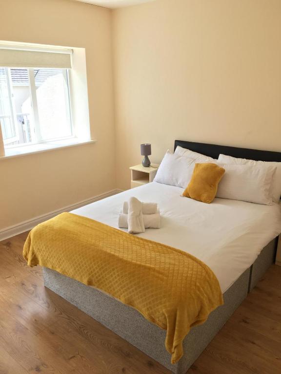 Postel nebo postele na pokoji v ubytování Glen Abhainn Standard Budget Accommodation