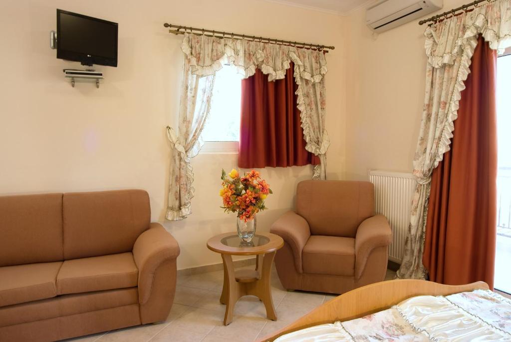 Posezení v ubytování Rooms Nancy
