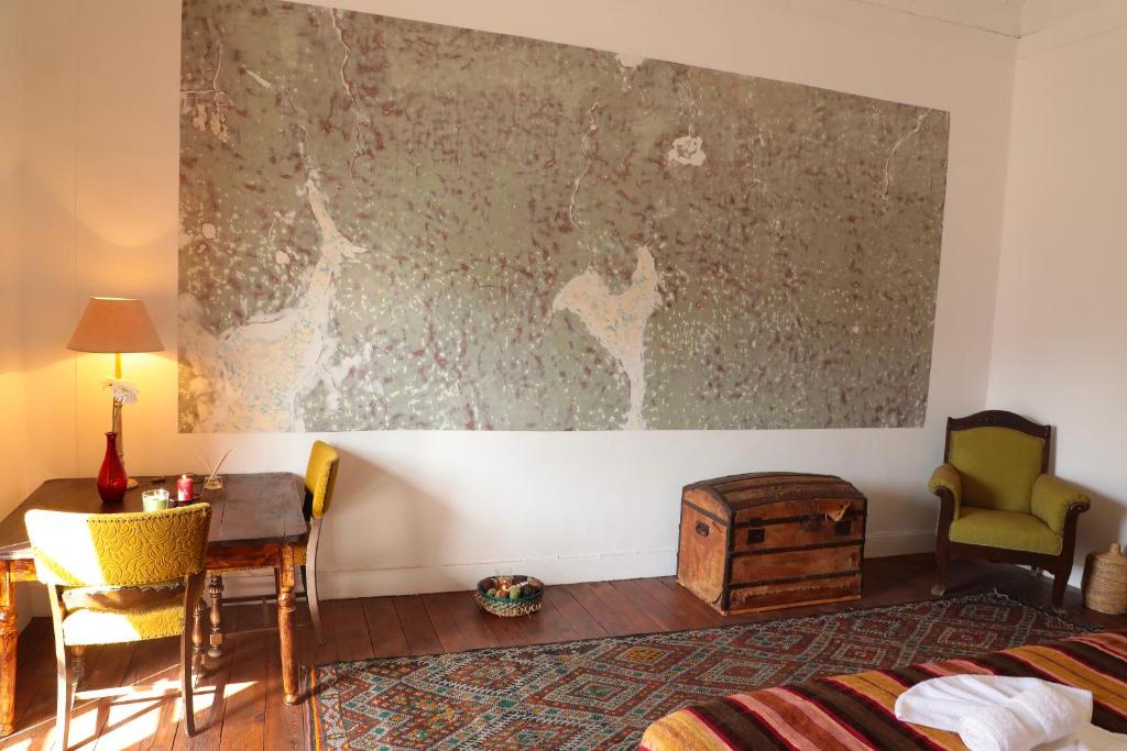 Posezení v ubytování Casa Colonial Koenig