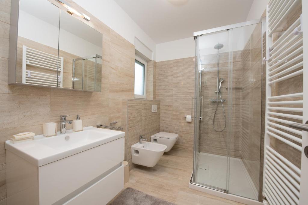 Kúpeľňa v ubytovaní Apartmani BILIC