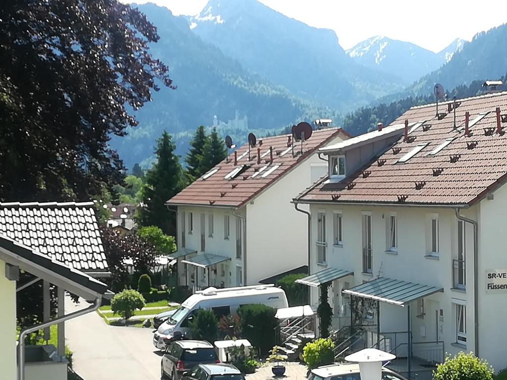 Nespecifikovaný výhled na hory nebo výhled na hory při pohledu z hotelu