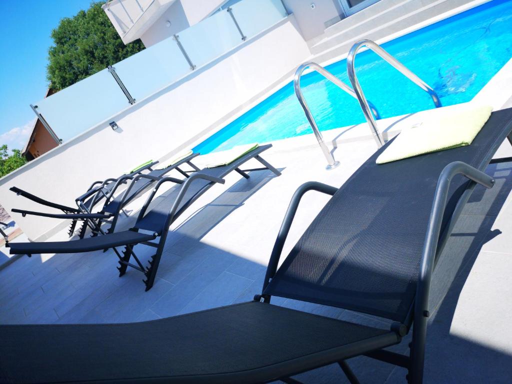 Bazén v ubytování Holiday house "Sabine green" nebo v jeho okolí