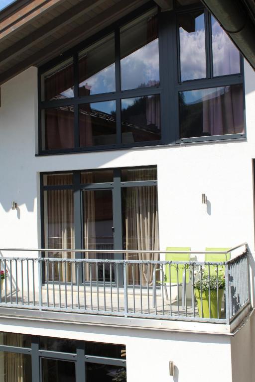 Balkón alebo terasa v ubytovaní Villa Augustine In Hinterglemm Zentrum
