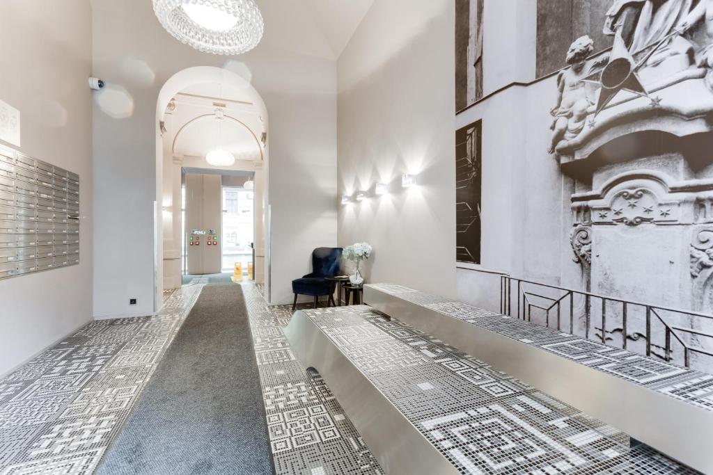 Posezení v ubytování Royal Residence Apartments in the Heart of Prague