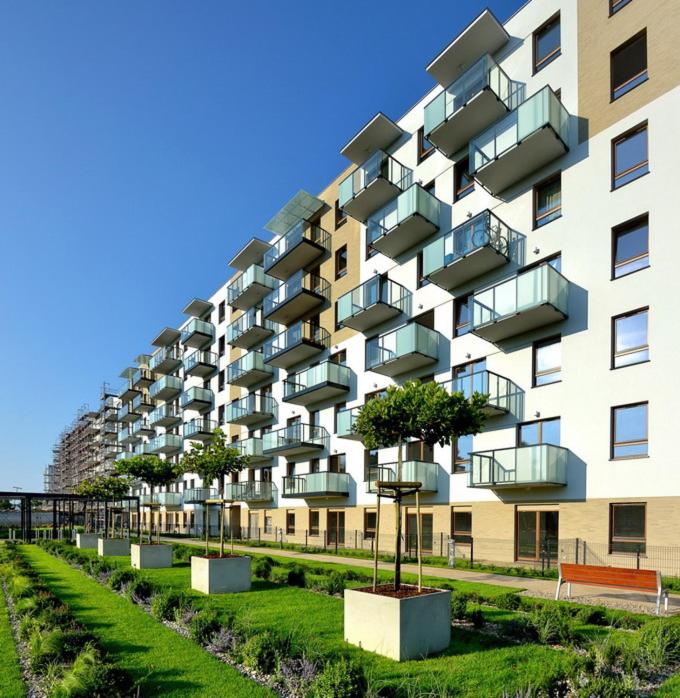 Budova, v ktorej sa apartmán nachádza