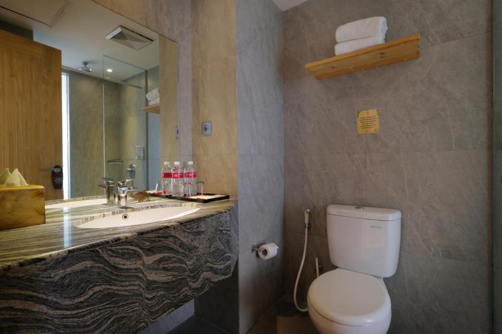 Koupelna v ubytování Koa D Surfer Hotel