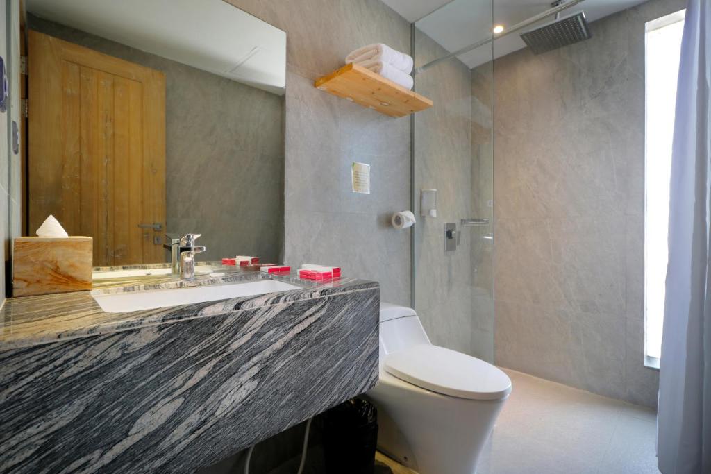 Koupelna v ubytování Koa D Surfer Hotel