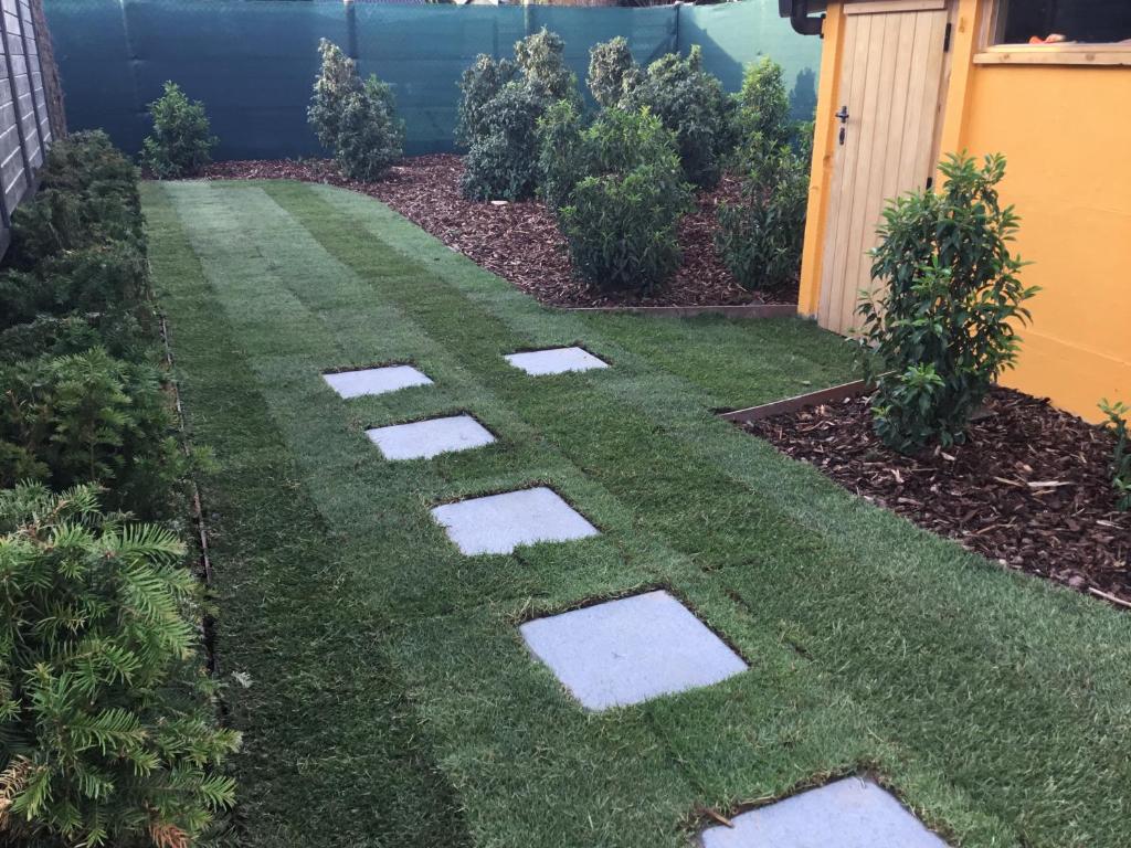 Aed väljaspool majutusasutust Jardin Jannik