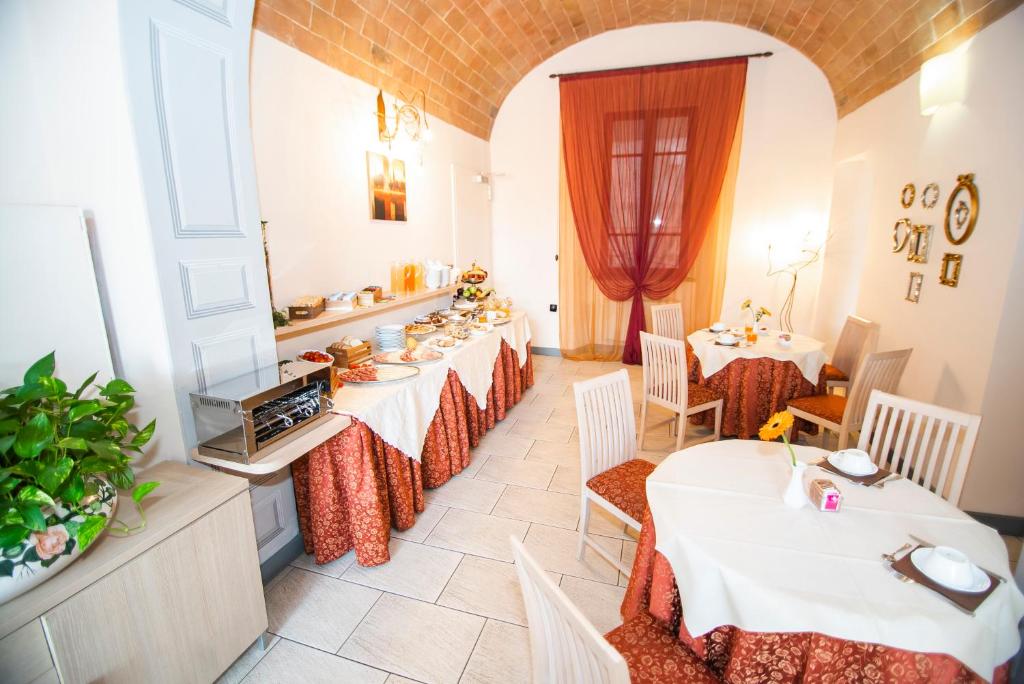 Posezení v ubytování Hotel La Colonna