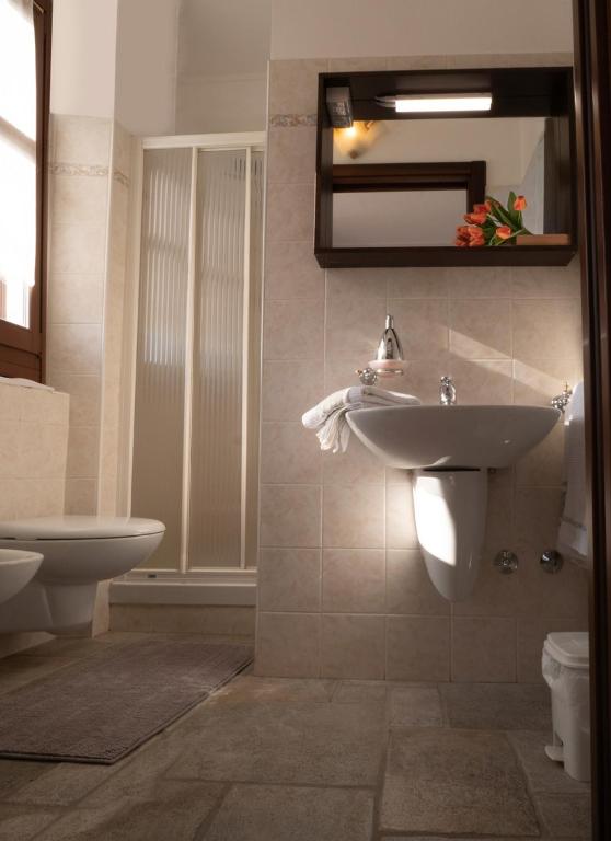 Kúpeľňa v ubytovaní Il Borgo B&B
