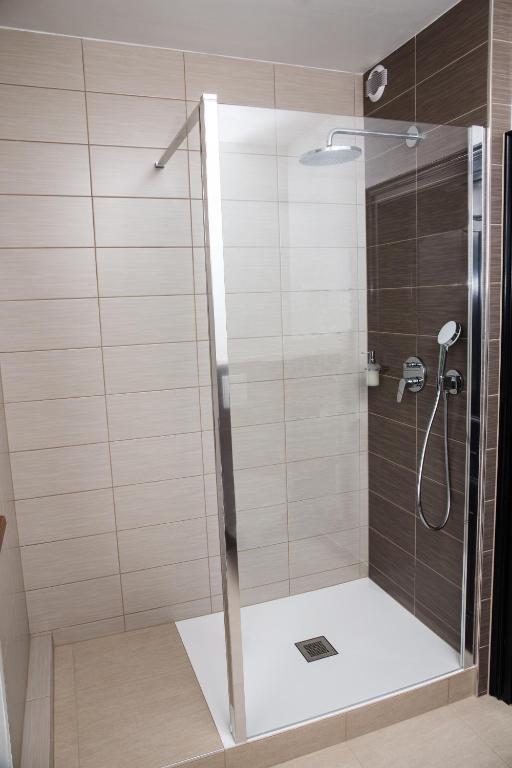 Koupelna v ubytování Hôtel Le Verger De Bischwiller