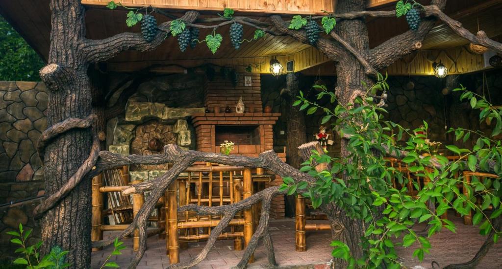 Zahrada ubytování Villa Edemi
