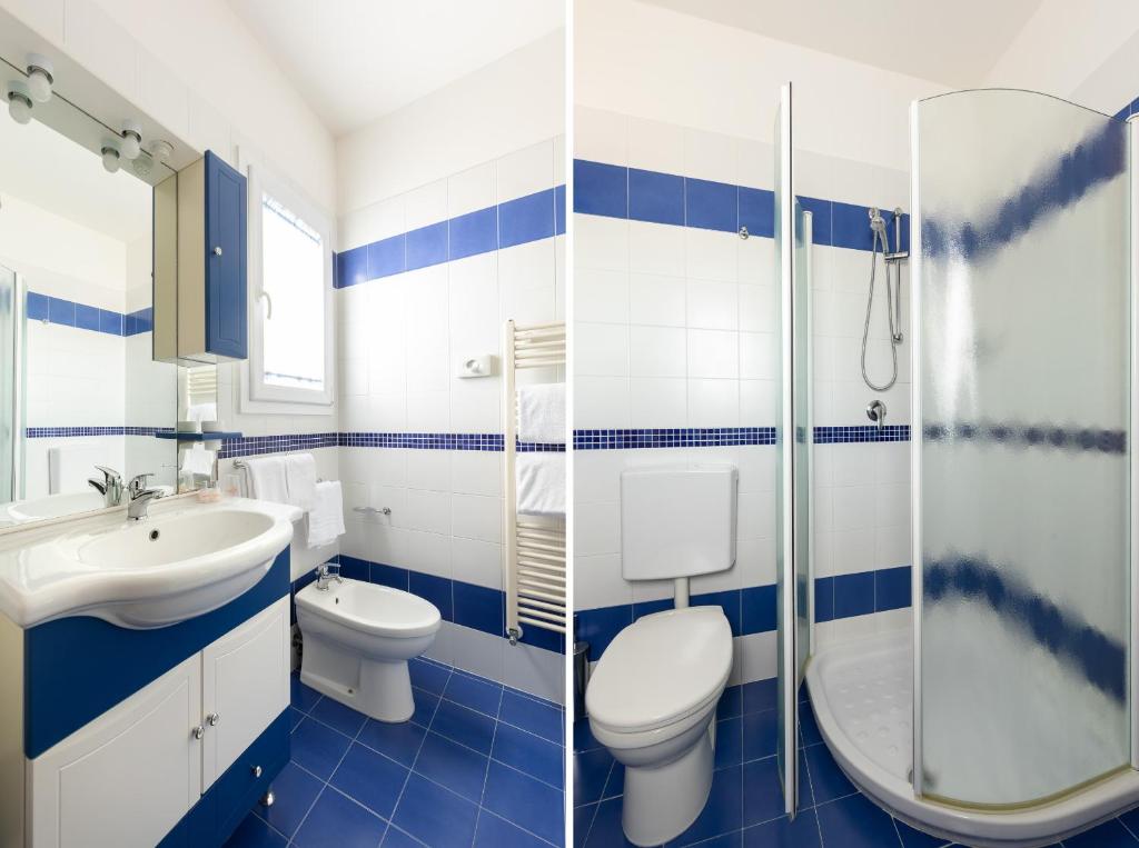 Koupelna v ubytování Hotel Sheila