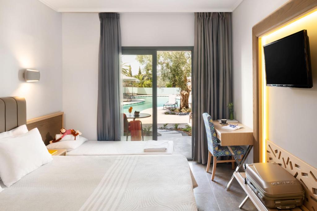 Philoxenia Hotel - Doppel- Oder Zwei Zimmer Mit Zusätzlichem Bett