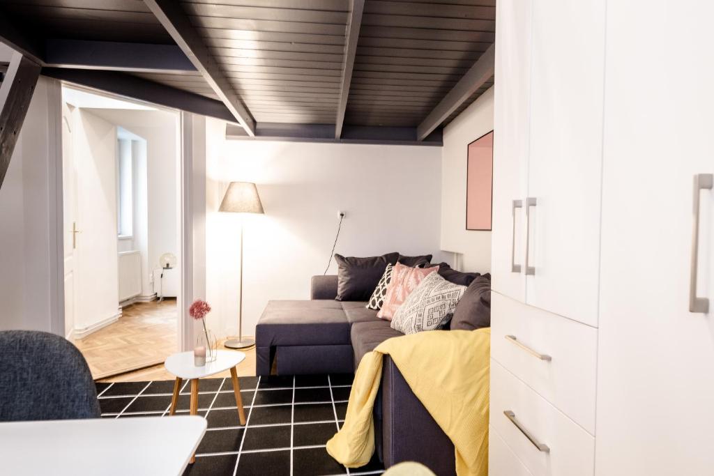 Posezení v ubytování Rainbow Dream Apartment