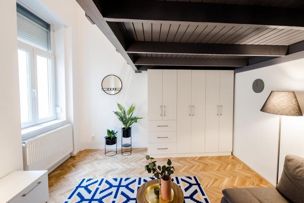 Posezení v ubytování Rainbow Dream Apartment
