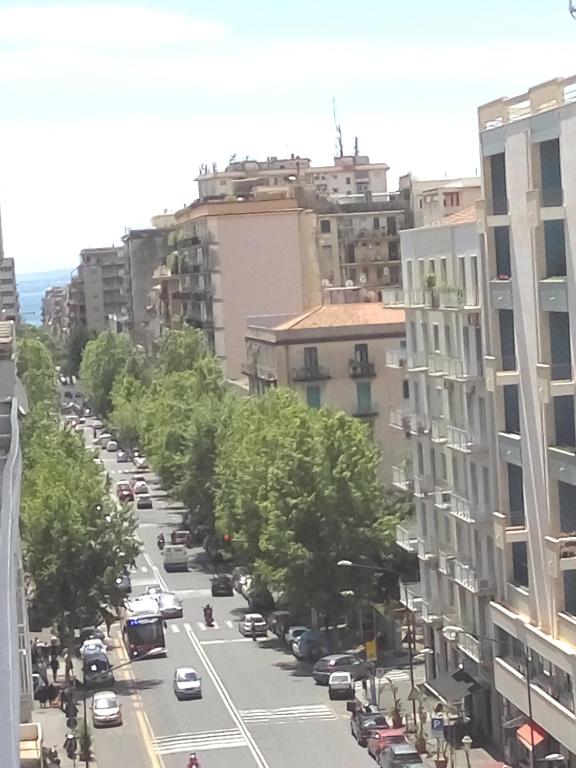 A general view of Catania or a view of the city taken from a panziókat