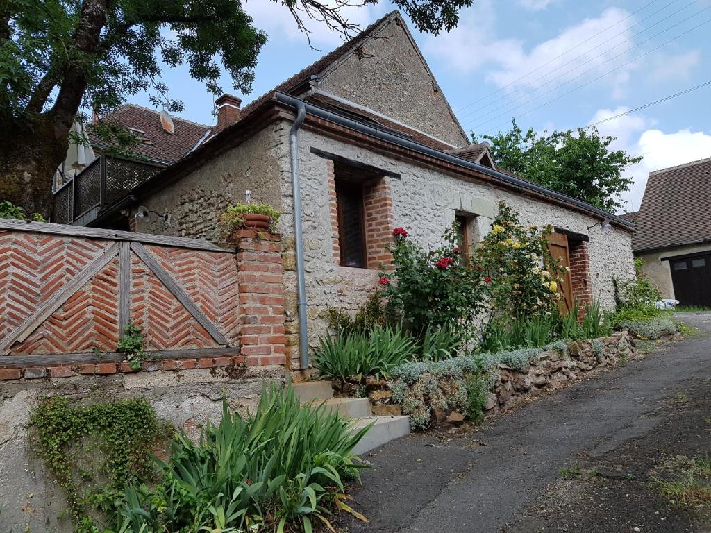 Zahrada ubytování Chambres d'hôtes Châtres-Sur-Cher
