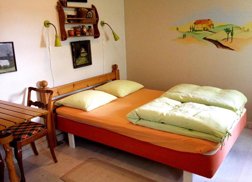 Postel nebo postele na pokoji v ubytování Myrehøj Bed & Breakfast