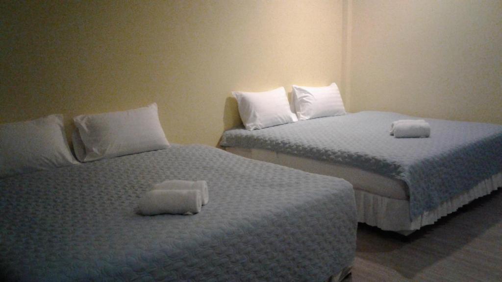 Postel nebo postele na pokoji v ubytování Mountain View resort