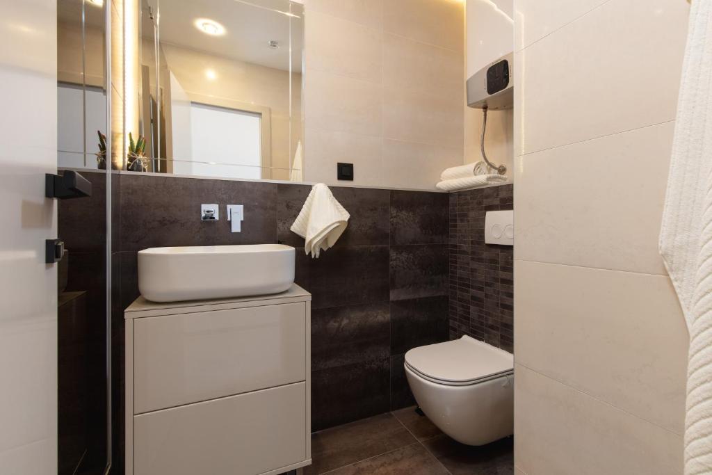 Kúpeľňa v ubytovaní Island View Apartment