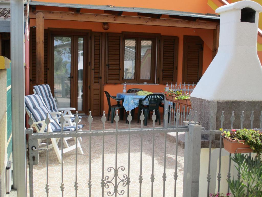 Patio alebo iná vonkajšia časť ubytovania SoleMare Sud Sardegna