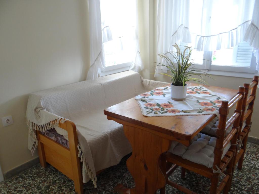 Posezení v ubytování Estrella Rooms