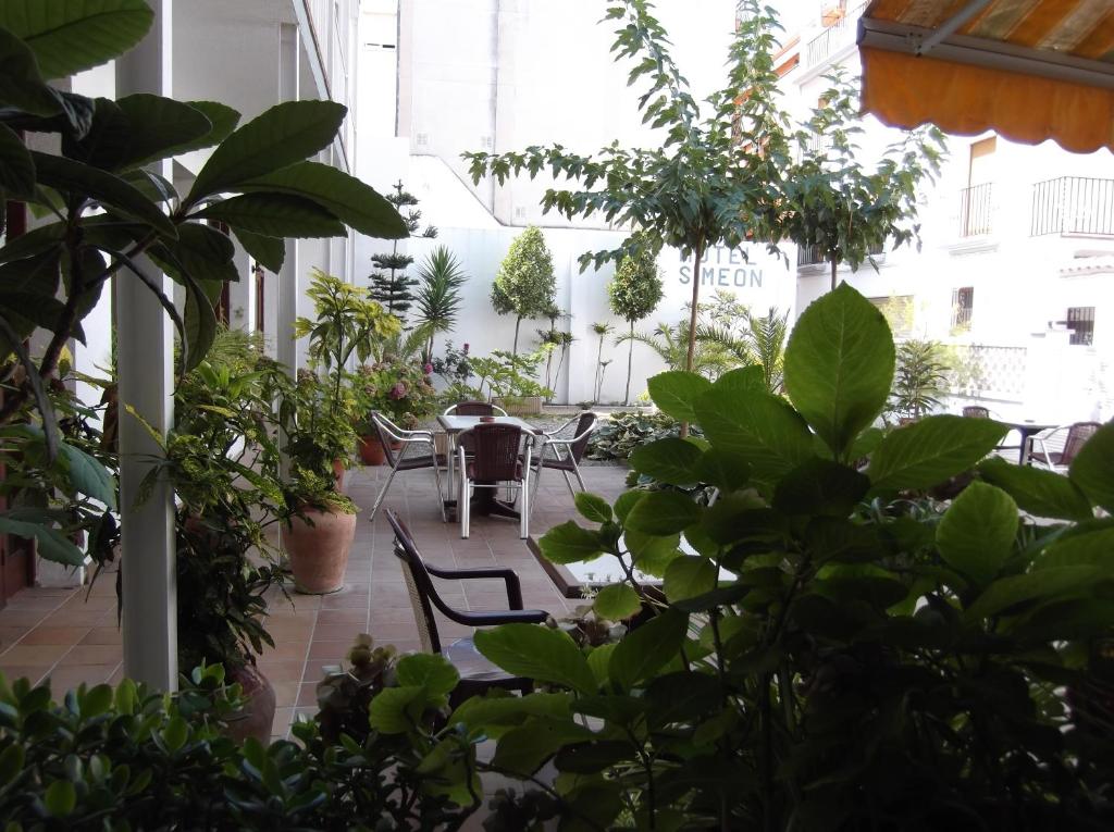 Zahrada ubytování Hotel Simeon
