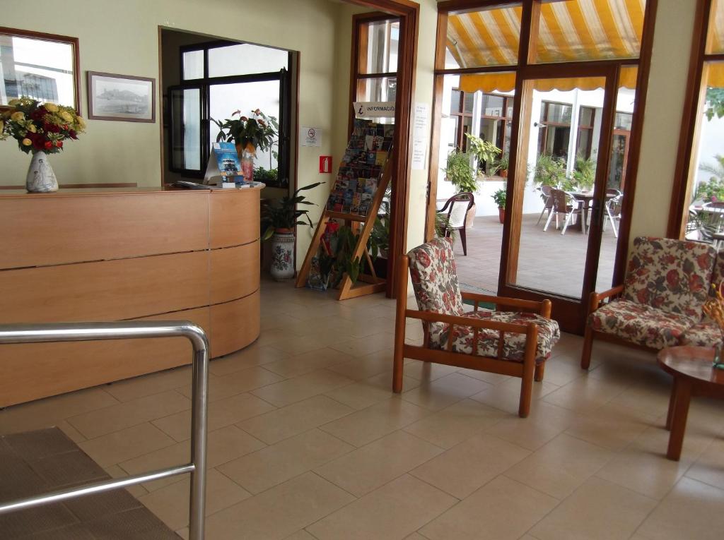 Posezení v ubytování Hotel Simeon