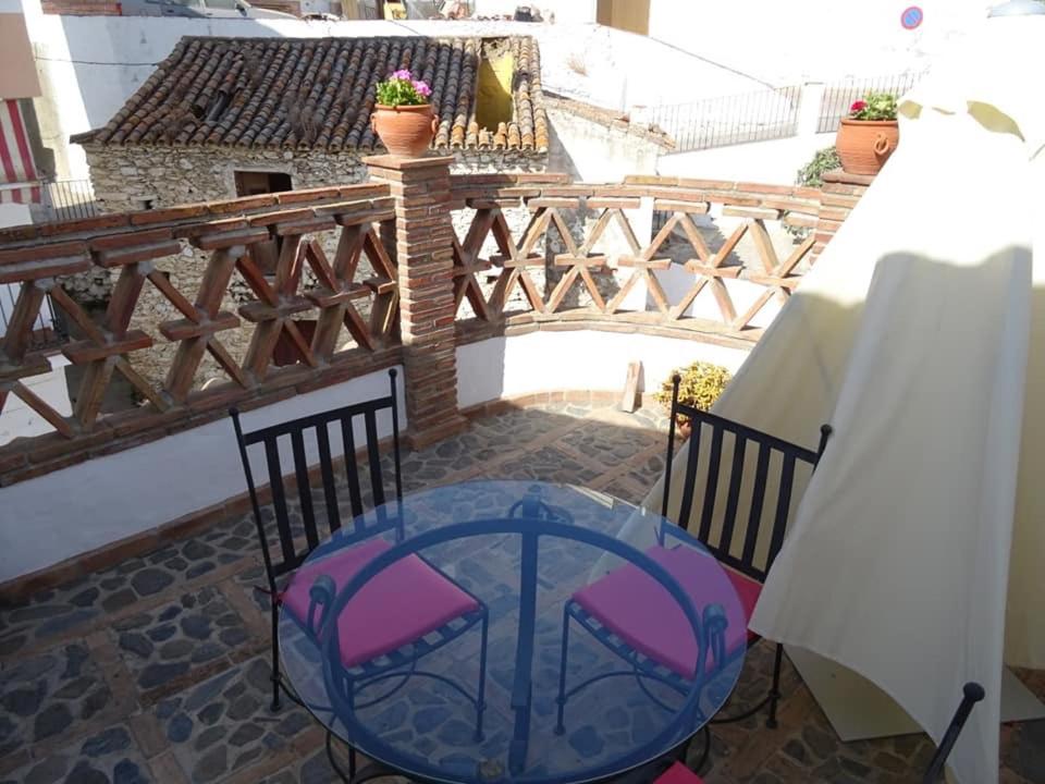 Balkón nebo terasa v ubytování Hotel Posada del Bandolero
