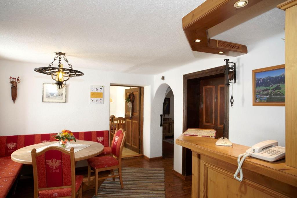 Posezení v ubytování Gästehaus am Graben