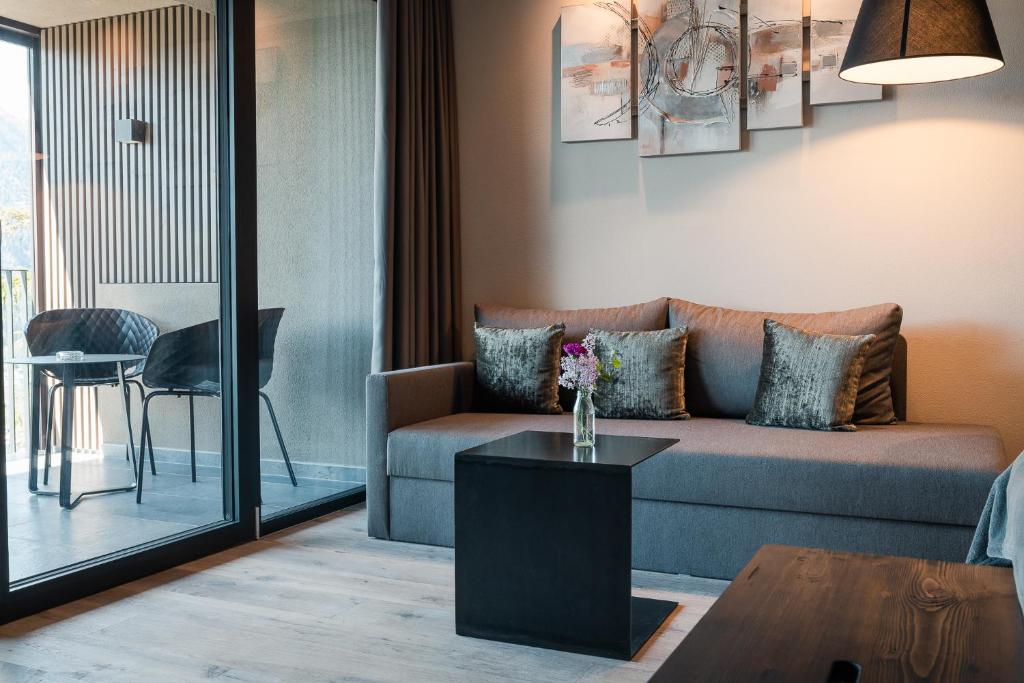 Posezení v ubytování Hotel Alpenrose