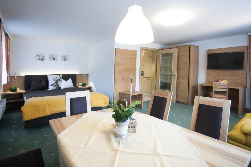 Posezení v ubytování BUSSLEHNER Apartments
