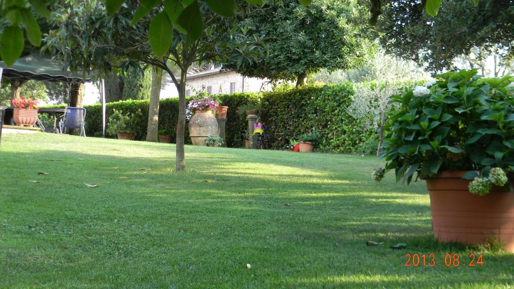 Zahrada ubytování Casa Vacanza Malescale